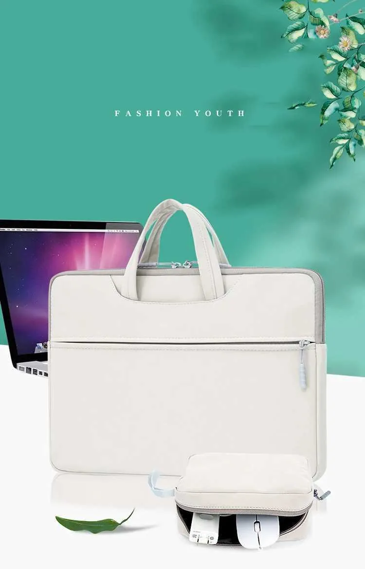 Sleeve 13.3 14 15.6 Inch Notebook Bag For book Air Pro 13 16 Case Waterproof Carry Laptop Book Funda Cover Handba24111_voghion.com