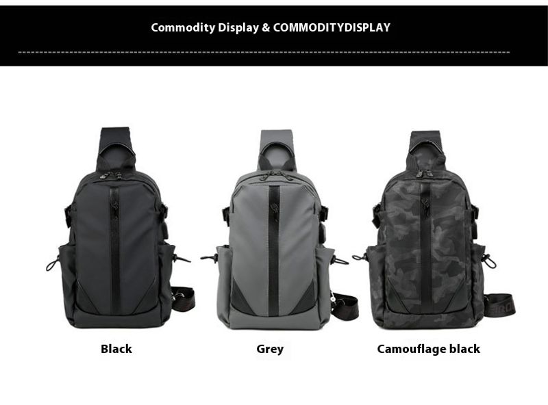 2024 neue wasserdichte Umhängetasche aus Oxford-Stoff für Herren in koreanischer Version_voghion.com