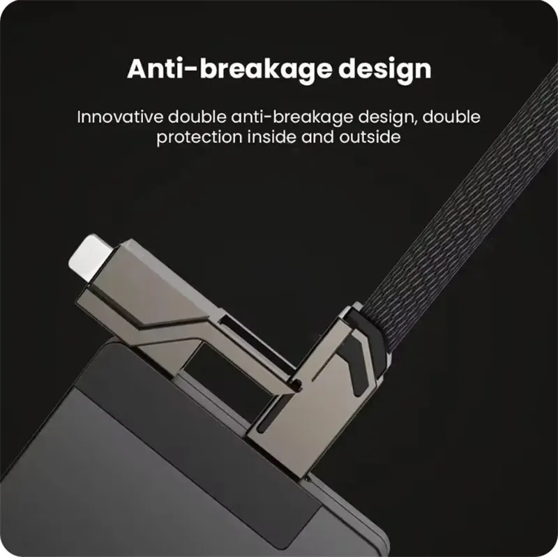 4 In 1 PD 100W USB Type C Data Charging For IPhone 16 15 14 13 Samsung Xiaomi Redmi Huawei Wire Cable Fast Charger_voghion.com