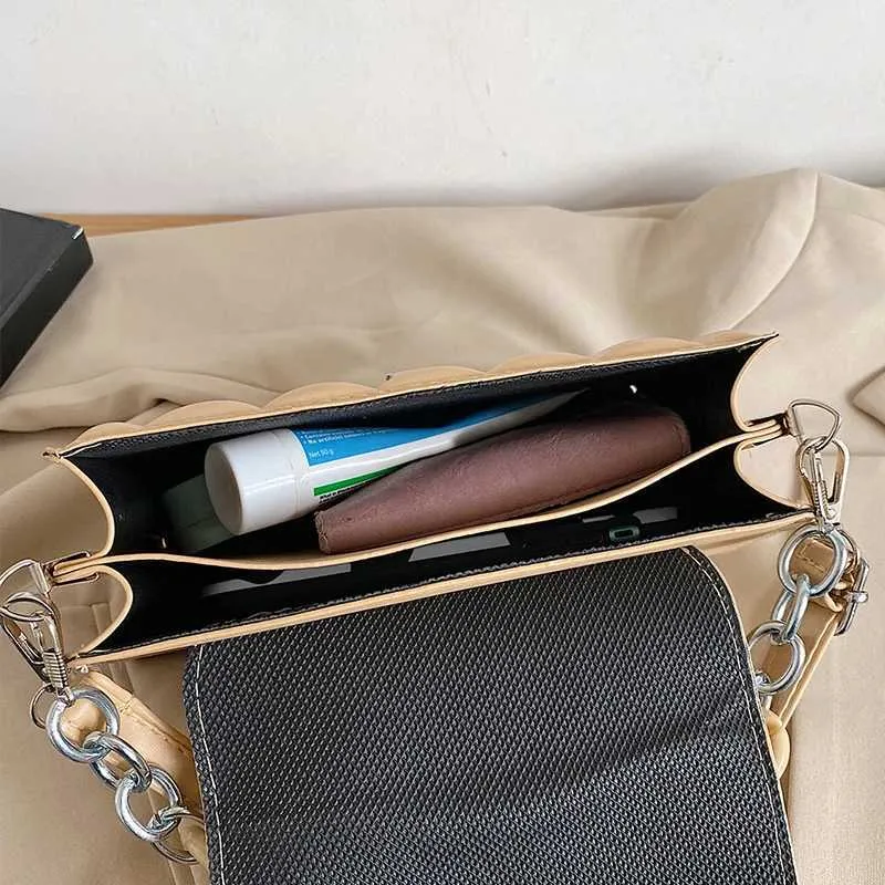 Designer Shoulder Crossbody Bag And Handbag For Women Solid Colour_voghion.com