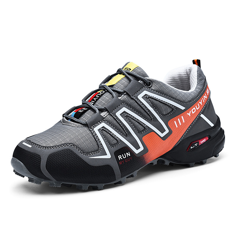 Cross-border outdoor hiking men's mountaineering cross-country running shoes Solomon low-top tourist shoes non-slip large size cycling sports shoes_voghion.com