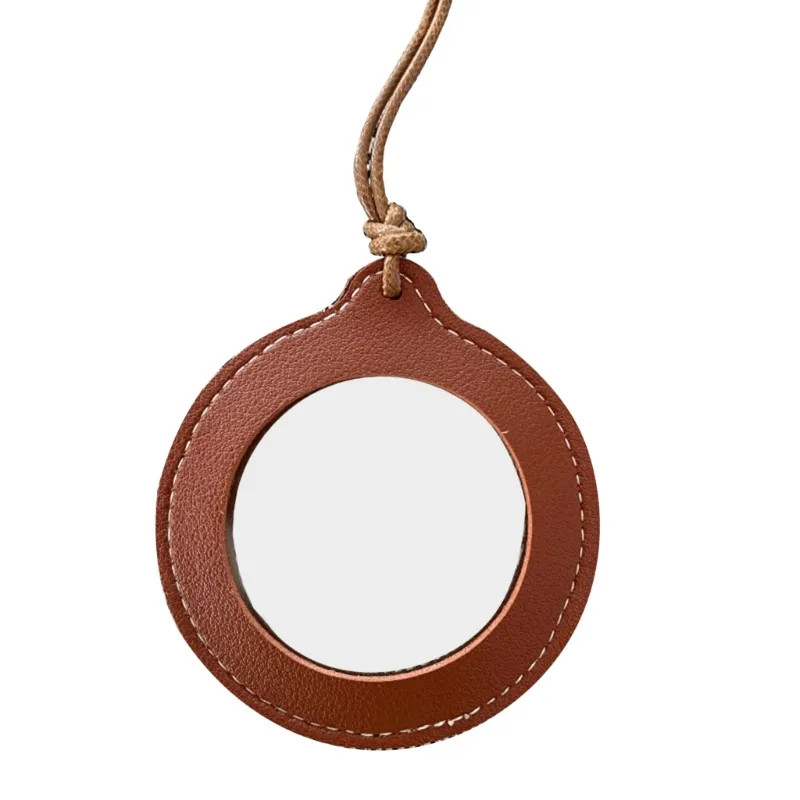 Colliers pendentifs Loupe Collier lanière en cuir Loupe portative pour la lecture_voghion.com