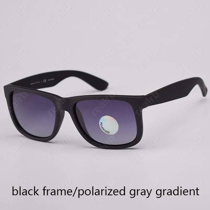 Gafas de sol polarizadas Justin 4165 de 55 mm para hombre y mujer, de alta calidad, con montura de nailon y accesorios._voghion.com