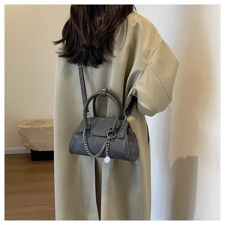Sacs à bandoulière simples et polyvalents pour femmes, sacs à main classiques à poignée souple, petits sacs à main pour dames, mode printemps, épaule simple Ba241214_voghion.com