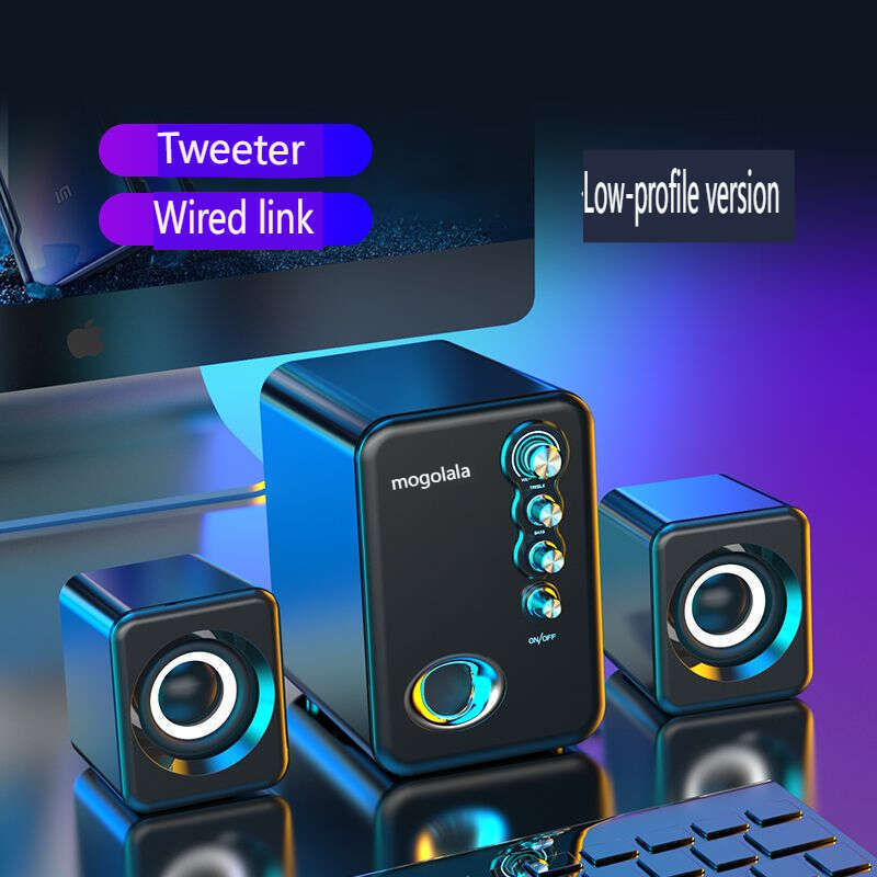 【Computerlautsprecher, Desktop Home, Lautstärke, Hohe Klangqualität, Subwoofer, Bluetooth Wired_voghion.com