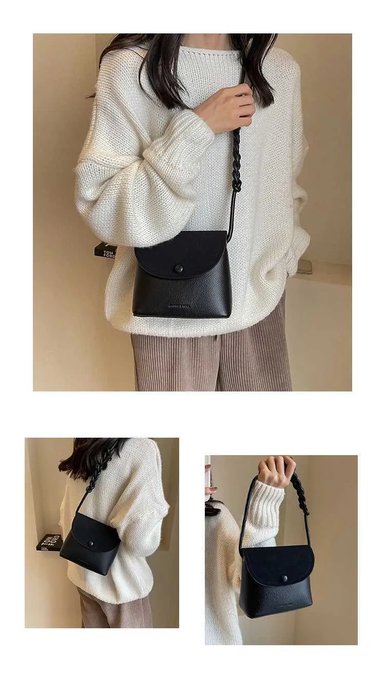 Women's Crossbody Bag Small Shoulder Bag Pu Leather Square Design_voghion.com