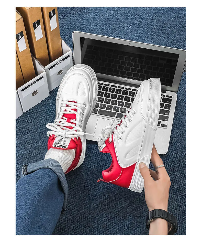 2024 Primăvara Toamnă Decoltat Casual Board Desinger Sport La modă și versatil Pantofi pentru bărbați Respirabil, Anti-alunecare,_voghion.com