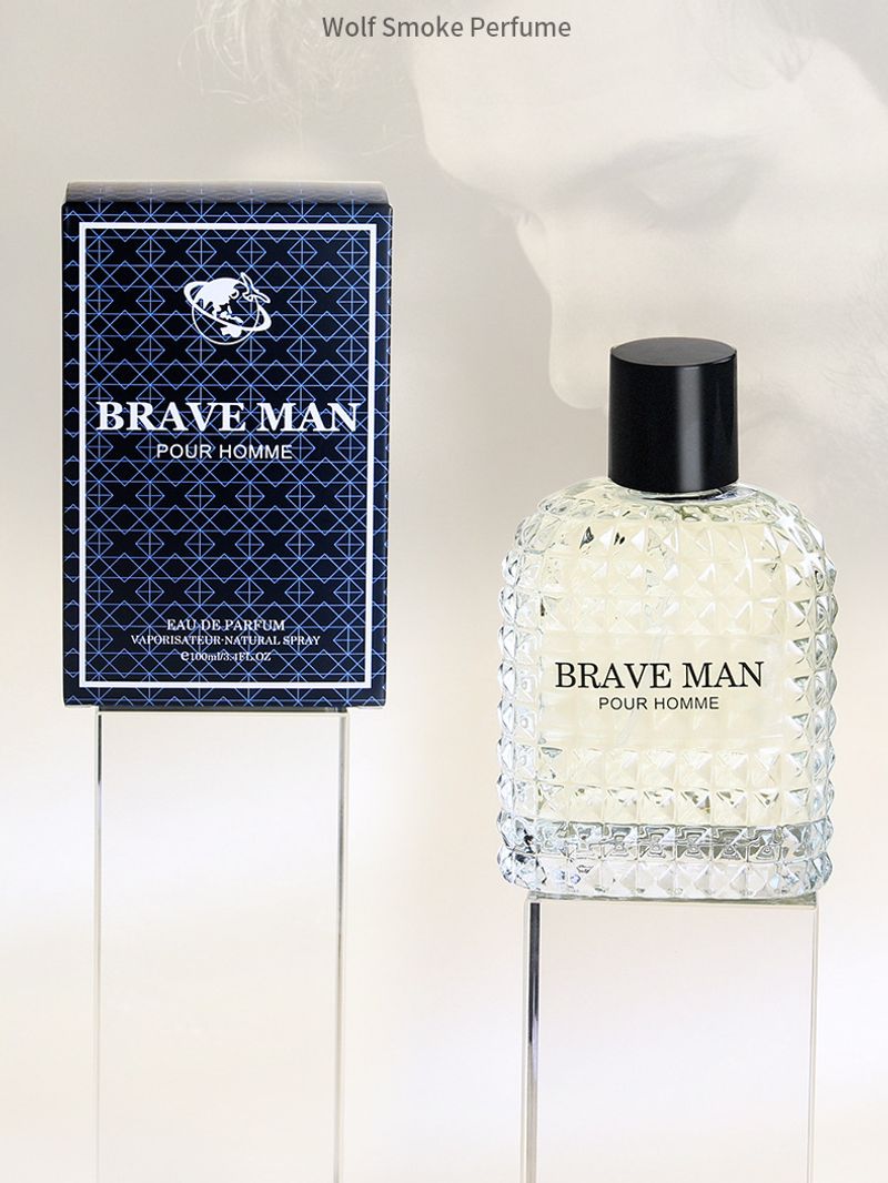 Brave Man 100 ml Duftkollektion Pour Homme Braveman Parfüm auf Ölbasis für Männer, lang anhaltender Körpernebel, farbenfroher Schimmer_voghion.com