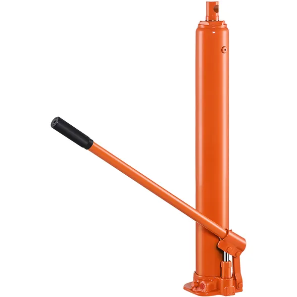 Hydraulic Long Ram Jack, 4 Ton Engine Hoist Cylinder With Single Piston Pump And Flat Base, Hydraulic Ram Cylinder For_voghion.com