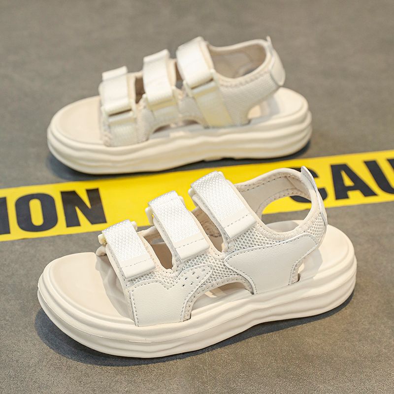 Noua vară 2024 pentru băieți Sandale sport cu velcro pentru băieți Pantofi de plajă anti-alunecare cu talpă moale_voghion.com