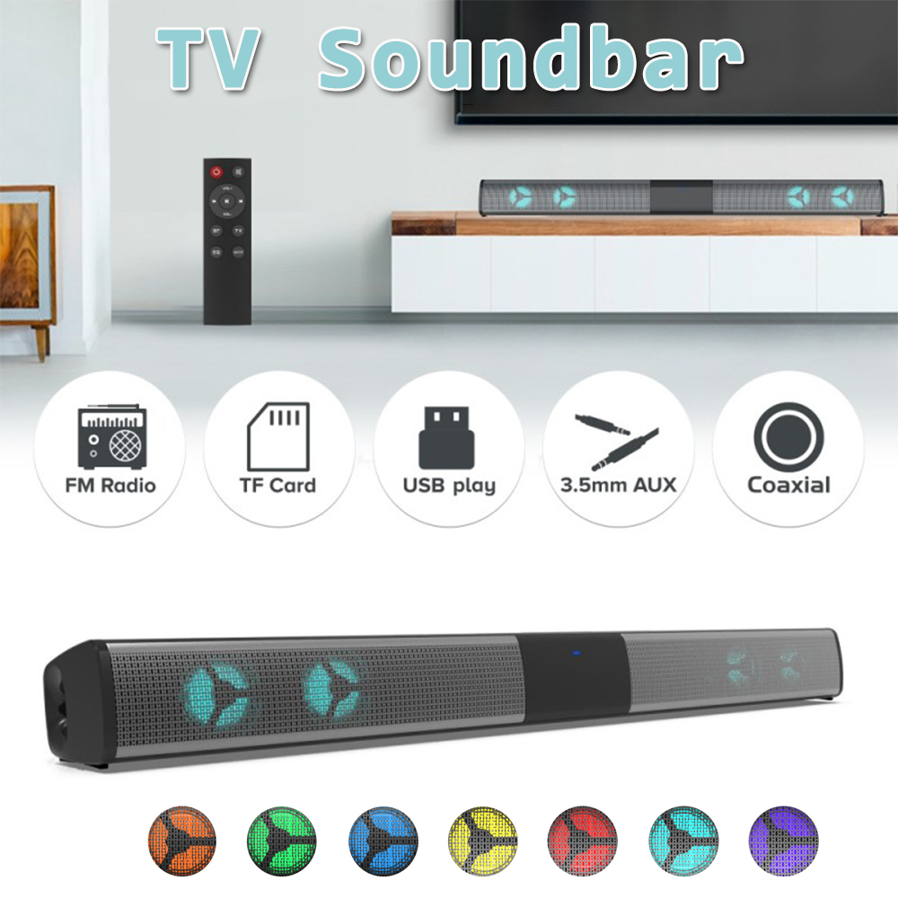 Home Theater Sound System Bluetooth Speaker PC Computer Speakers For TV Soundbar Box Subwoofer Radio Music Center Column BoomBox_voghion.com