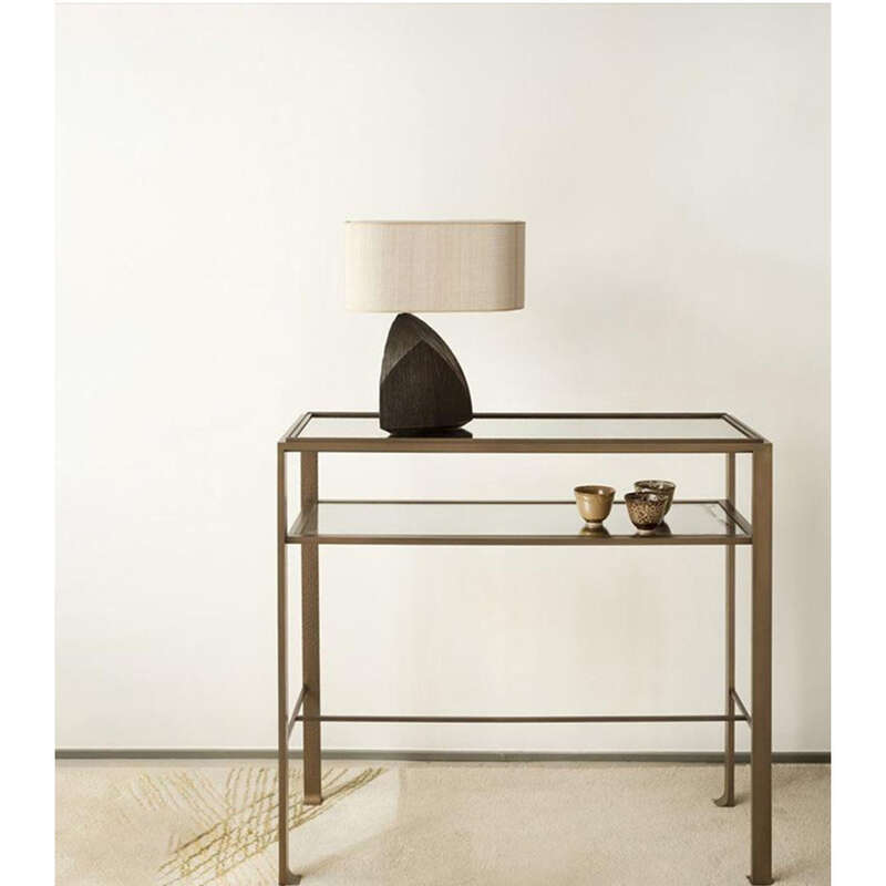 New Chinese Style Desk Lamp, Modern Study, Bedroom, Bedside, Quiet And Minimalist Design, Model Room, Homestay, Living_voghion.com