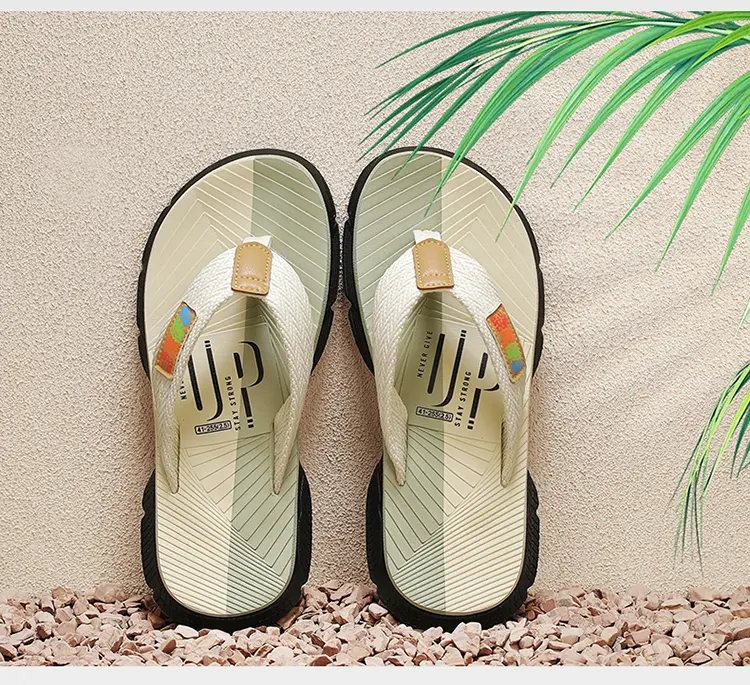 Breathable Flip Flops For Men Comfortable Summer Slides Shoes_voghion.com