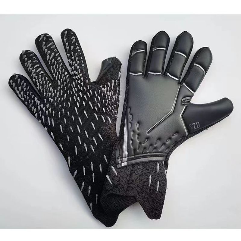 Gants de gardien de but de football pour adultes, jeu de gardien de but professionnel antidérapant_voghion.com