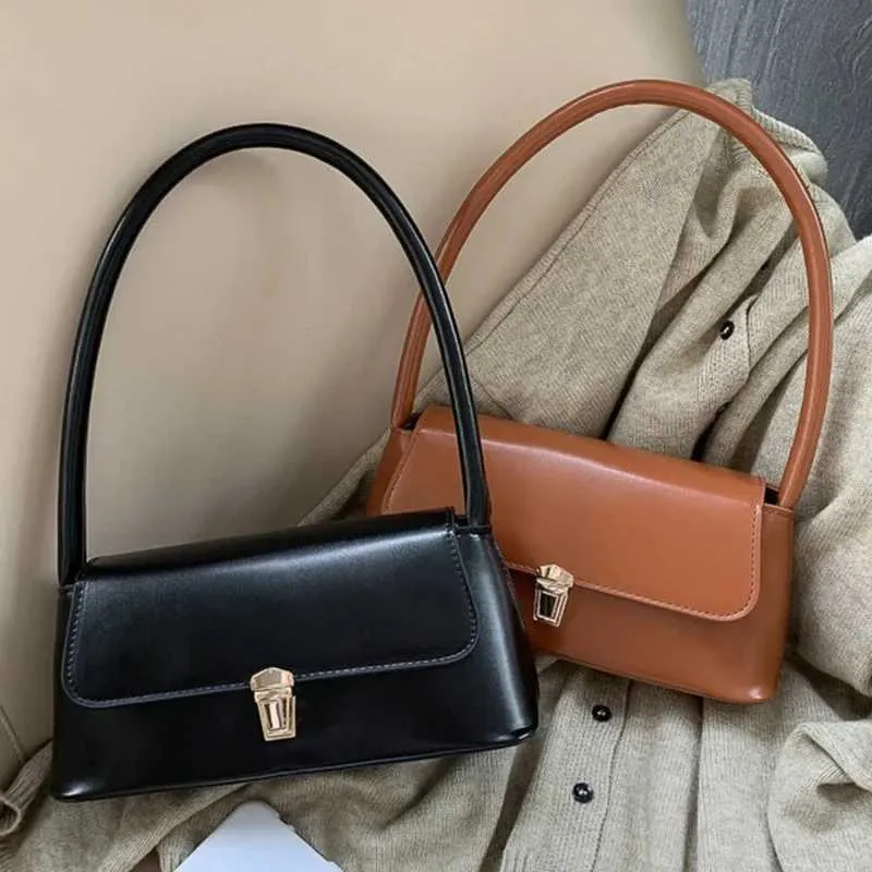 Borse a tracolla di marca per le donne Design alla moda Borsa a tracolla da donna sotto le ascelle Borsa da donna e borsette Colore unito C241103_voghion.com
