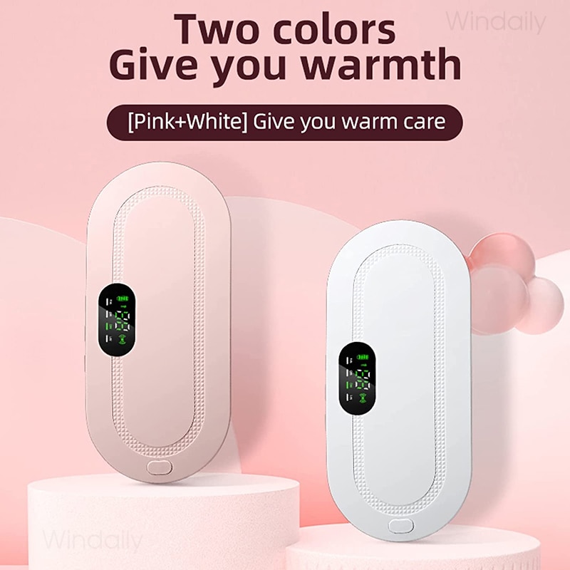 Beauty Care shop Heating Electric Menstrual Pad Smart Warm Palace Belt Abdominal Belly Vibration Massager Period Pain Relief Wa_voghion.com