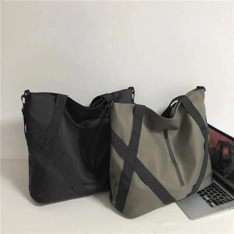 Wasserdichte Oxford Big Tote für Frauen Mode Einfache Große Paket Shopping Lady Handtasche Anti-reißen Freizeit Frau Schulter_voghion.com