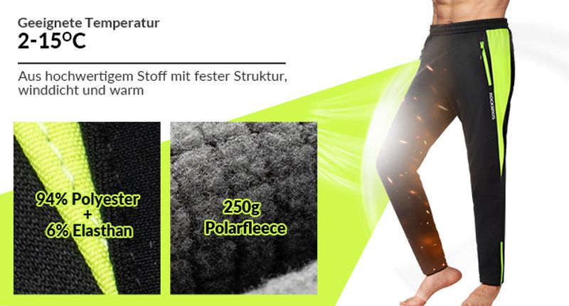 ROCKBROS rattajope/püksid Winter Thermo hea nähtavusega ja tuulekindlad välitingimustes_voghion.com
