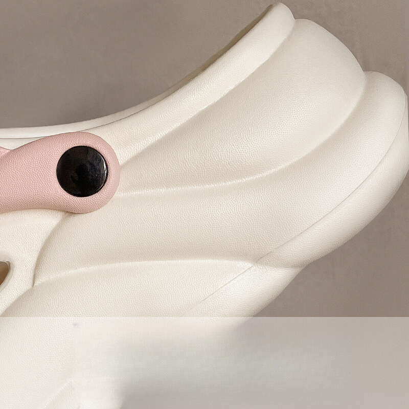 Damenschuhe mit dicker Unterseite und perforierter Sohle, neue rutschfeste Strand-Sandalen mit erhöhter EVA-Zehenpartie für Damen_voghion.com