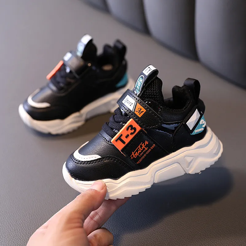 Sport-sneaker Für Kinder Aus Leder Für Jungen Und Mädchen_voghion.com