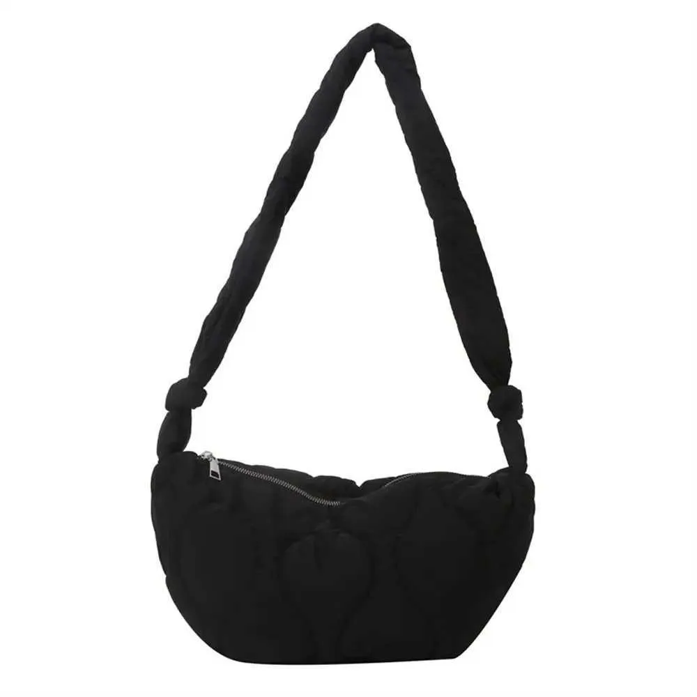 Quilted Shoulder Bag For Women Large Capacity Puffy Messenger Bag_voghion.com