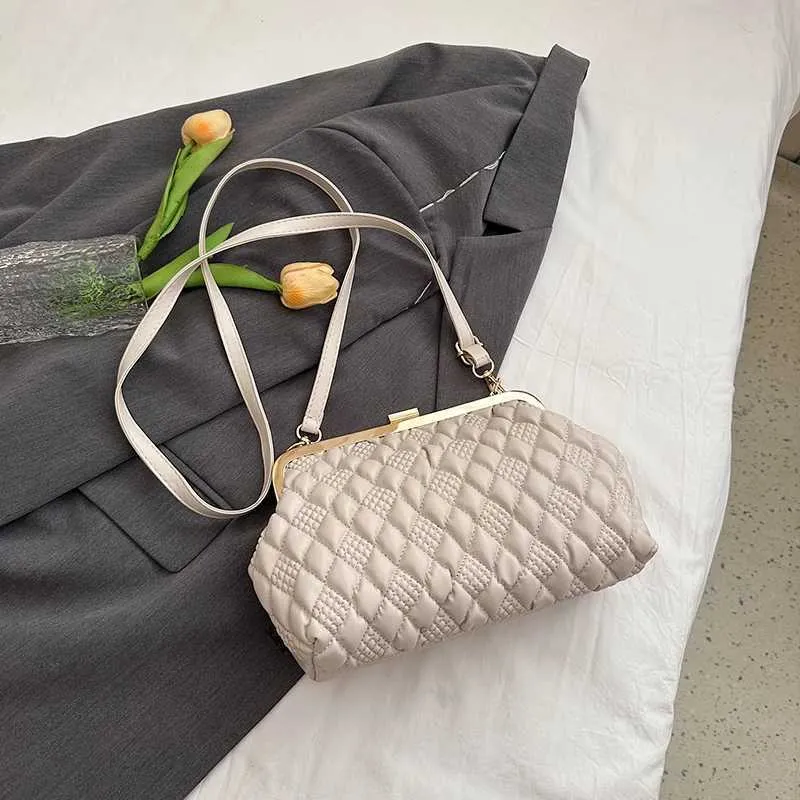 Borsa da sera in pelle PU da donna, borsa a tracolla, marchio di design, da donna, con tracolla, di alta qualità, SacC241211_voghion.com