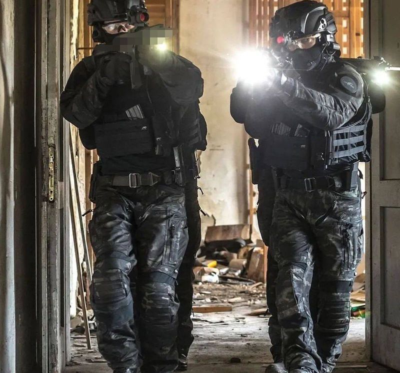 Professionelles Trainings-T-Shirt für Kampfeinsätze - US Army CP Camouflage Multicam_voghion.com