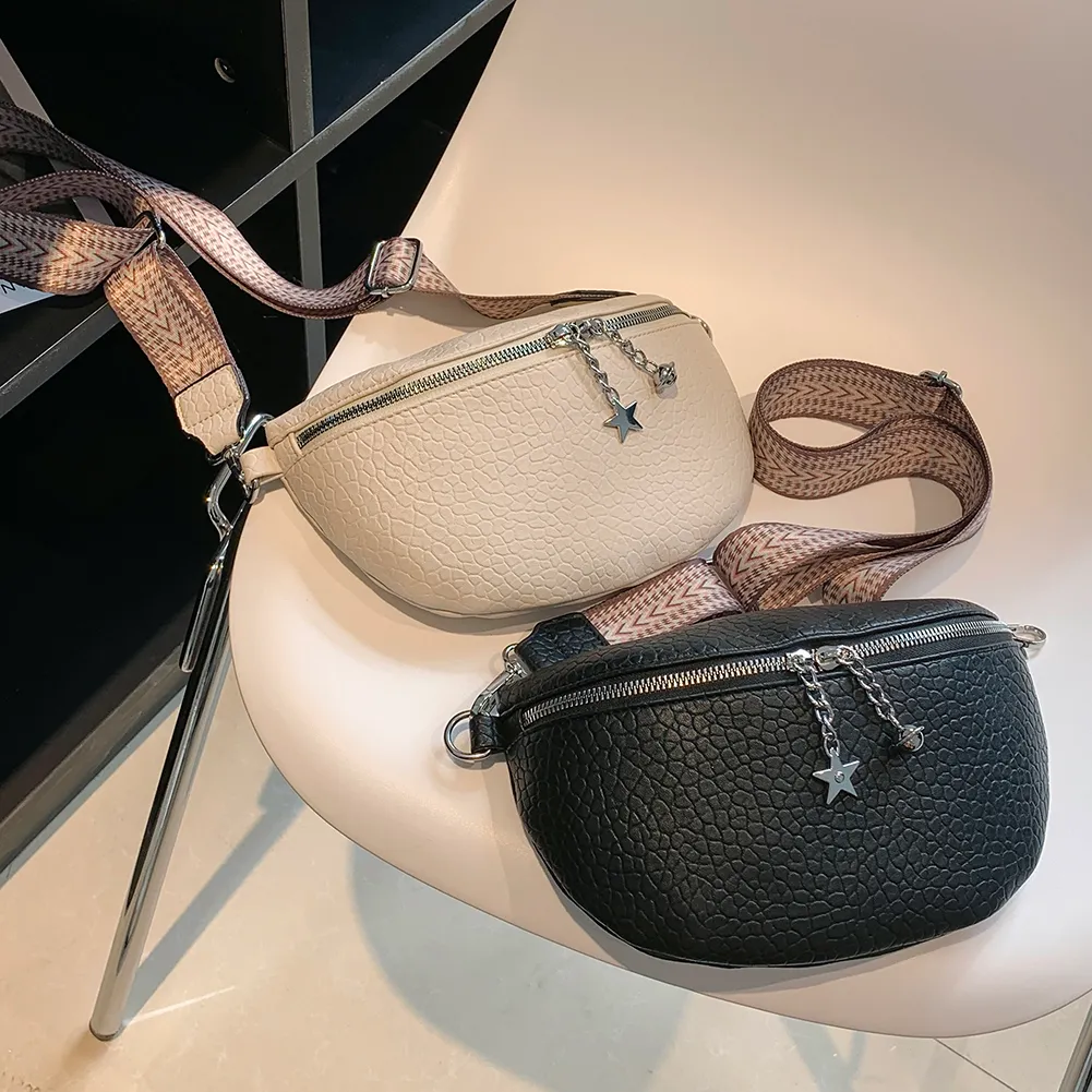 Fash Shoulder Elegant PU Leather Underarm Bag Casual Portable Simple Ethnic Style Straps Adjustable For Weekend_voghion.com