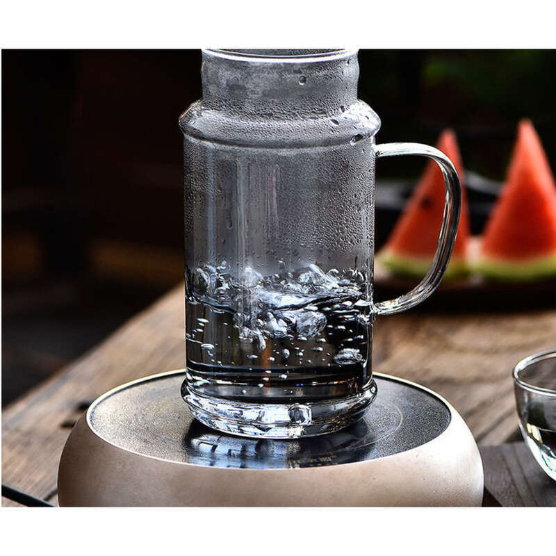 【Recensione del marchio 5.795 milioni+】 Tazza in vetro borosilicato ad alta resistenza al calore con grande capacità per una persona per bere,_voghion.com