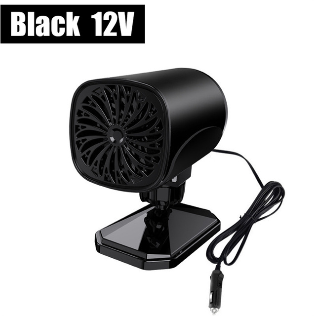 12V/24V 150W Autoheizung Tragbare Autolüfter Heizung Kühlung 360 Grad drehbarer Defroster Defogger Winterheizlüfter Lufterhitzer_voghion.com