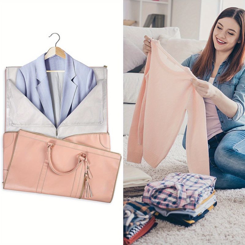 Neue faltbare Reisetasche für Damen, multifunktionale wasserdichte Aufbewahrungstasche großem Fassungsvermögen,_voghion.com