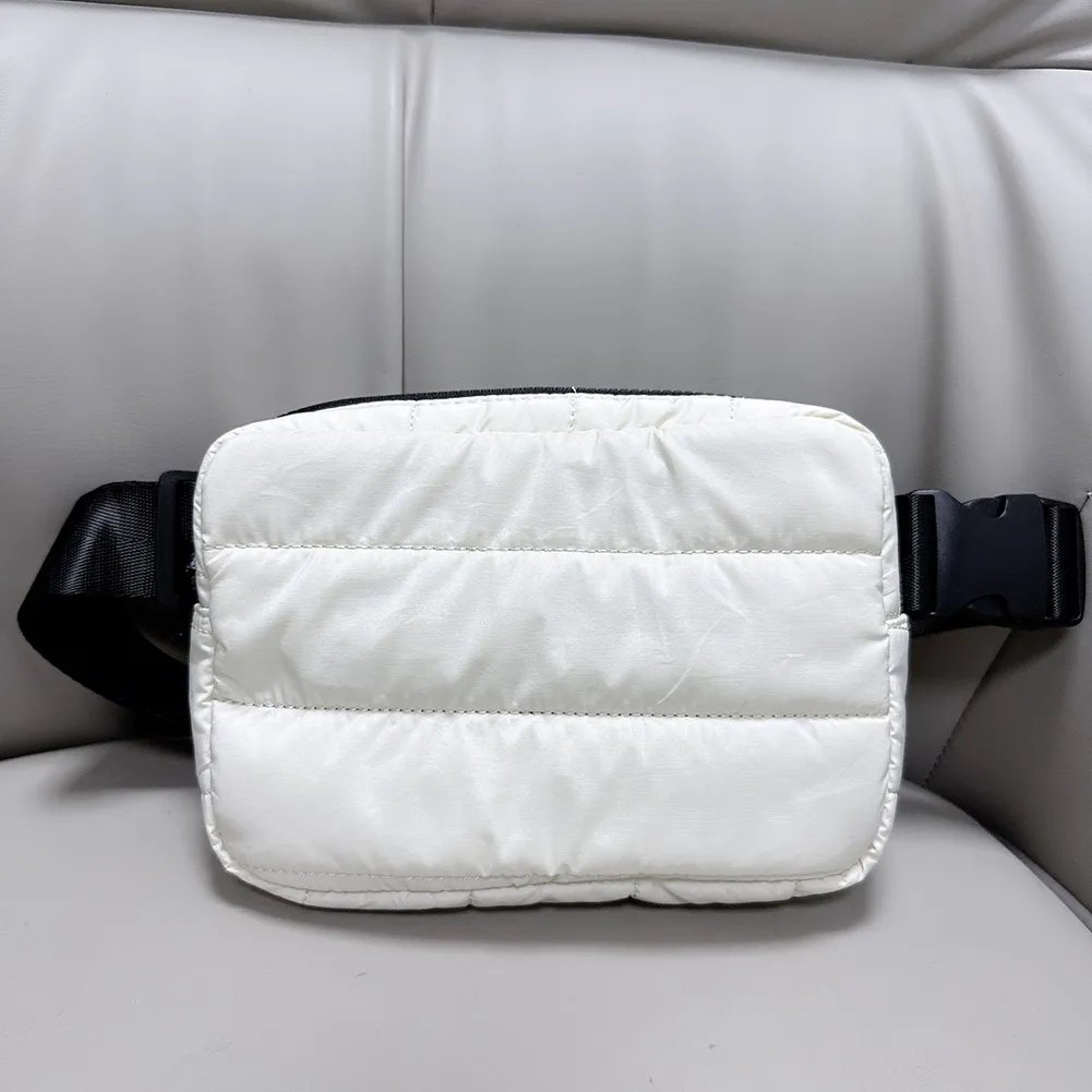 Women Fanny Pack Large Capacity Fashion Waist Solid Color Shoulder Adjustable Strap Lightweight Stylish Satchel Bag_voghion.com