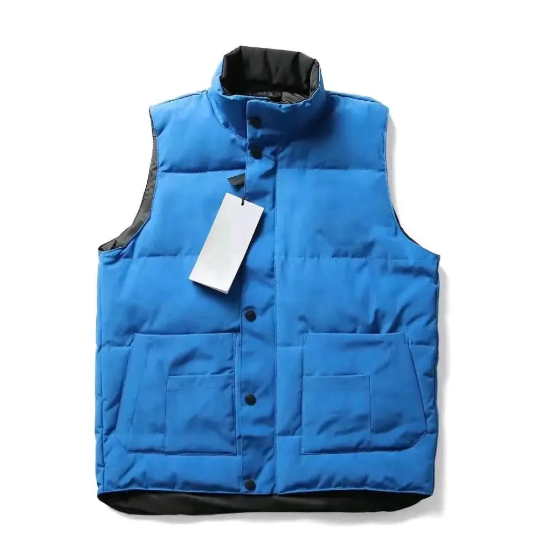 Fashion vests Down vest Keep warm mens stylist winter jacket men and women thicken outdoor coat cold protection size_voghion.com