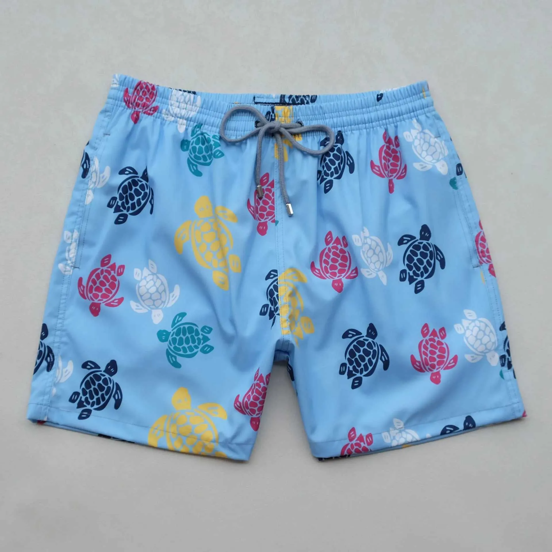 Bermuda d'été pour homme, maillot de bain moulant, ample et à séchage rapide, de marque Sea Turtle, idéal pour la plage, le surf et le sport_voghion.com