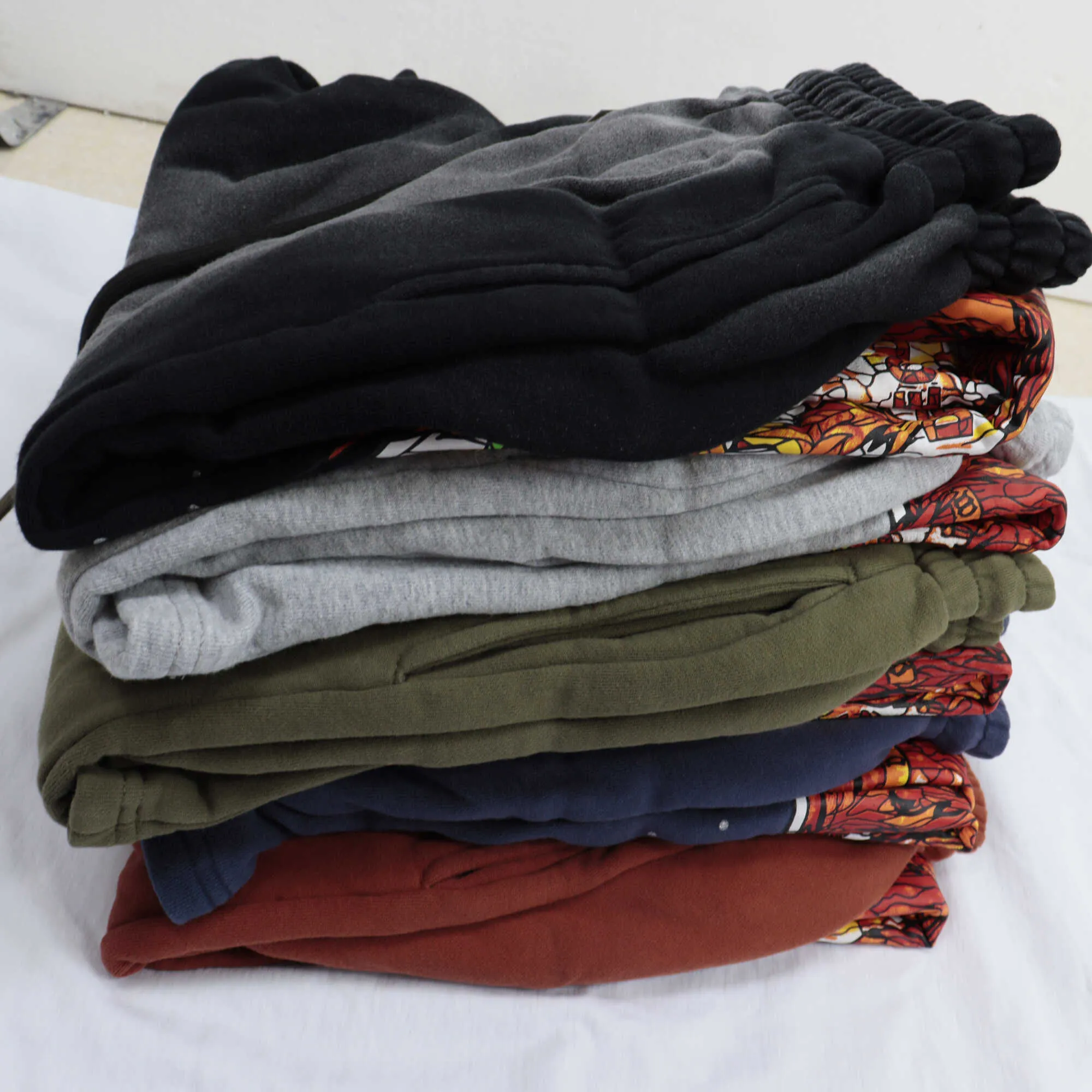 Herr Joggers Casual Dam Joggingbyxor Byxor Svarta Jogger Joggingbyxor_voghion.com
