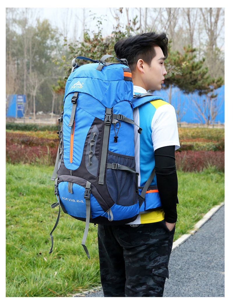 New multi-functional backpack outdoor hiking bag travel large capacity wear-resistant shoulders_voghion.com