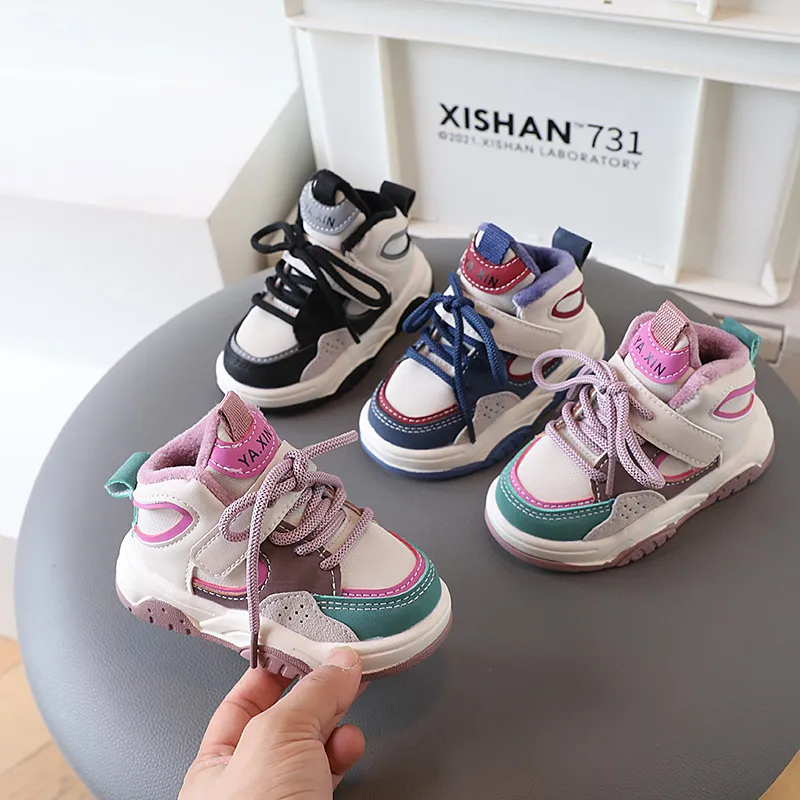 Boys Designer Sneakers Toddler Casual Shoes Girls Fashion Non-slip Littlesprouts Sport Footwear Winter Warm New Running_voghion.com