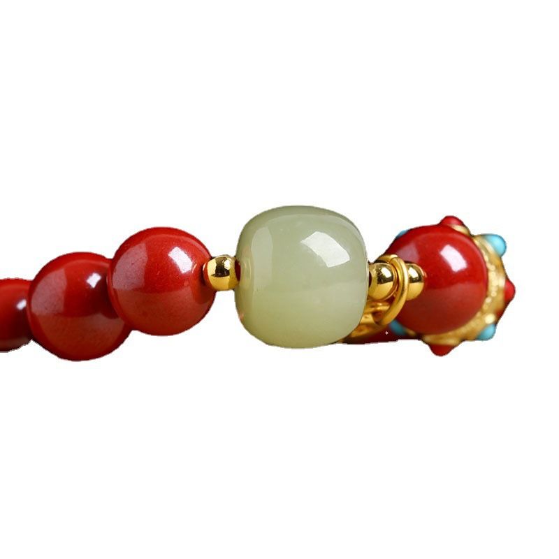 Bracciale in cinabro naturale fatto a mano_voghion.com