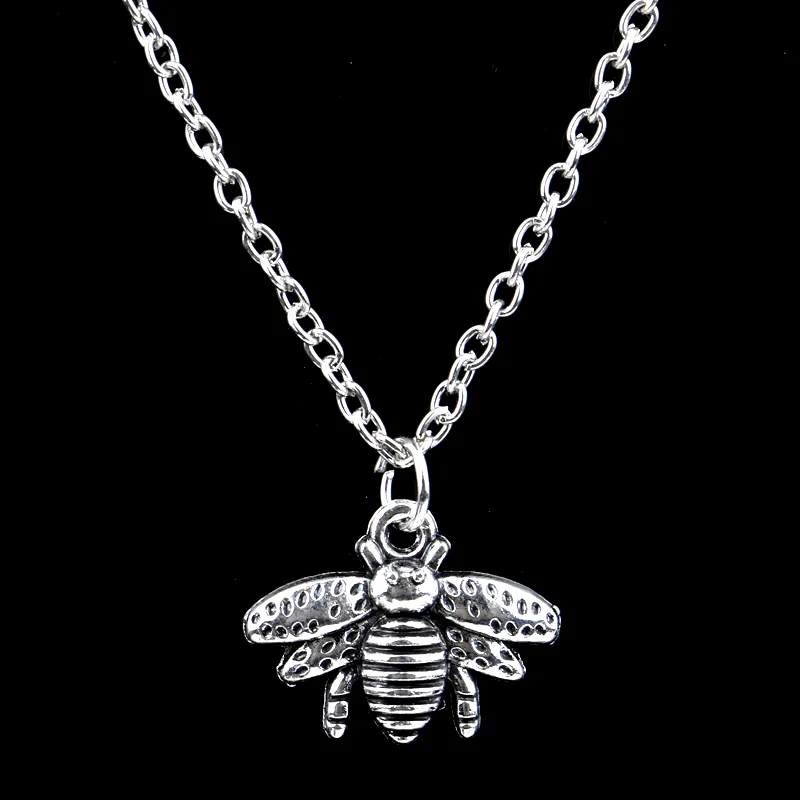 Collane con ciondolo Collana con catena con parola animale Targhetta per cani Topo Ape Leopardo Amico Regali per uomini Donne Gioielli Ciondolo_voghion.com