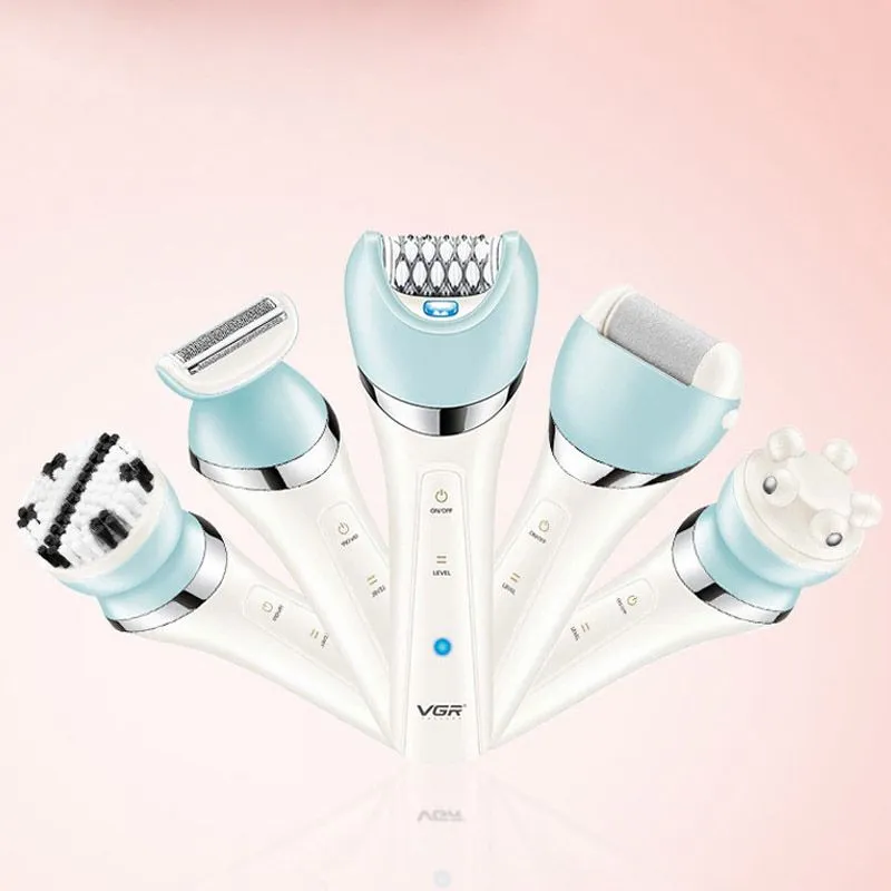 Epilatore 5 in 1 per donna - Gambe/Labbra/Mento | Rifinitore bikini_voghion.com