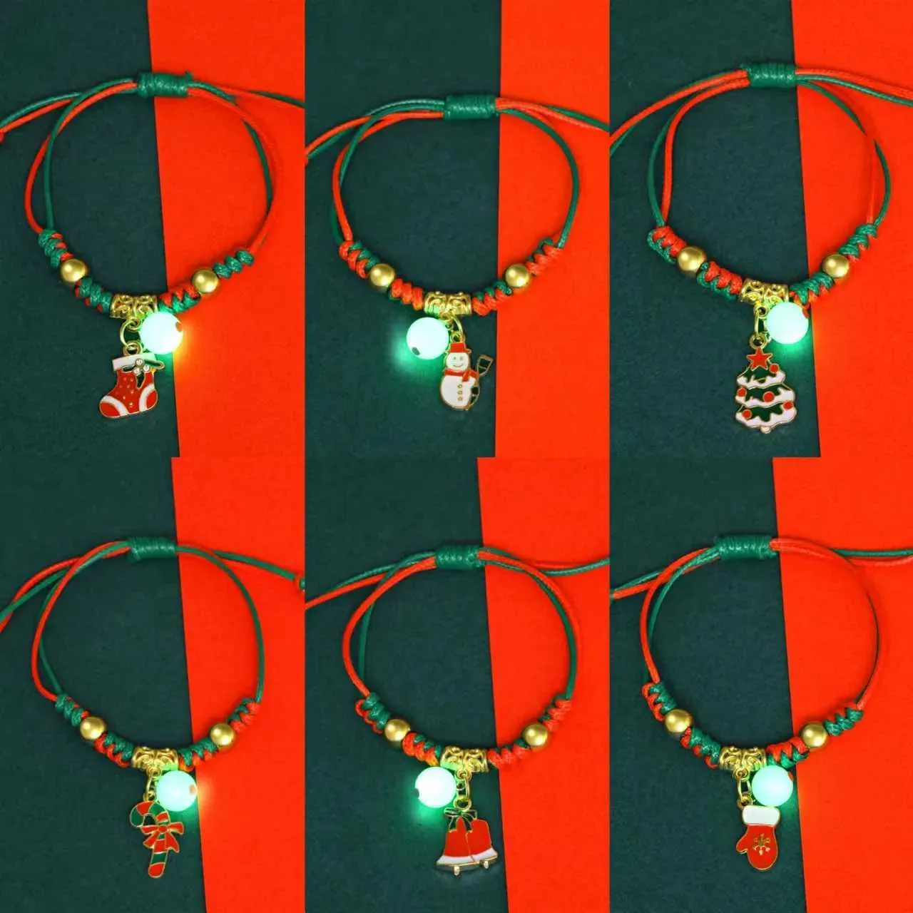 Weihnachts-armband Mit Perlen Für Damen Nikolaus Schmuckstück_voghion.com