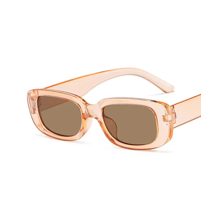 Fashion Children Cute Vintage Frosted Rectangle UV400 Outdoor Girls Boys Sweet Protection Classic Kids Sunglasses_voghion.com
