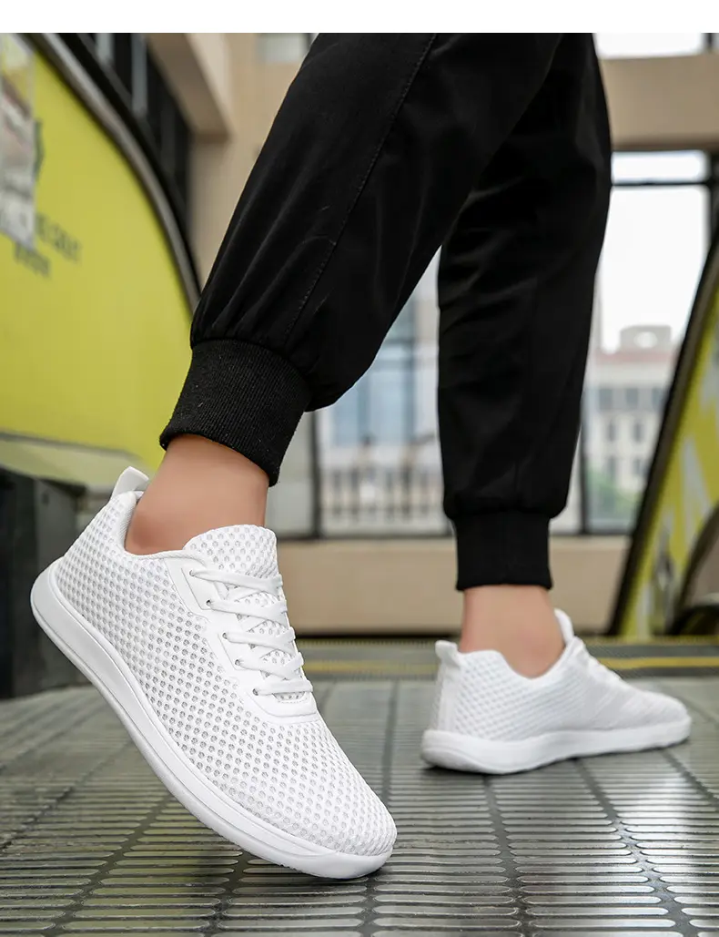 Coppia di scarpe da uomo, scarpe da donna, scarpe larghe, comode, in rete, per quattro stagioni, traspiranti, di grandi dimensioni_voghion.com