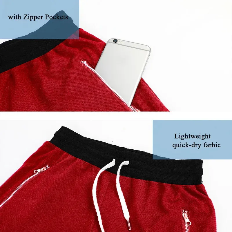 Mens Sports Basketball Shorts Mesh Quick Dry Gym For Summer Fiess Joggers Casual Breathable Short Pants Scanties Male_voghion.com