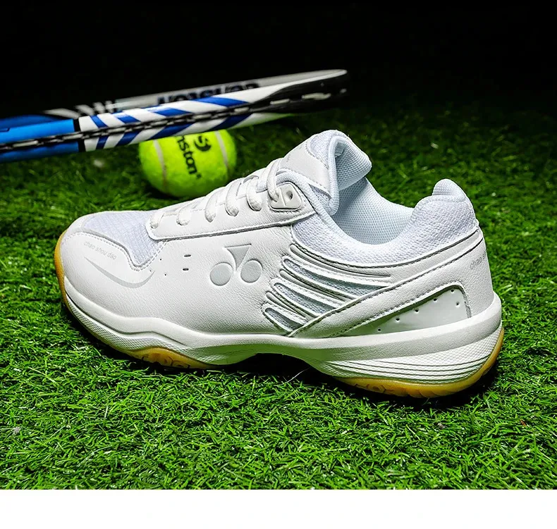 womens breathable volleyball Mens badminton shoes indoor athletic training sneakers tennis couple_voghion.com