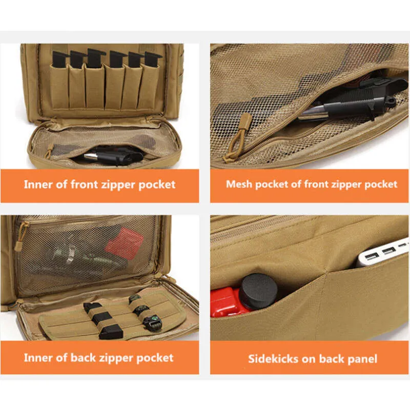 Jamhoo Ourdoor Gear Tactical Range Molle System Custodia impermeabile per pistola Accessori per la caccia Attrezzi Borsa Sg Borsa a mano_voghion.com