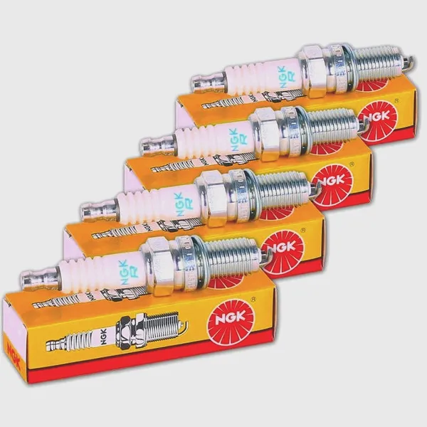 Lot de 4 bougies d'allumage BKUR6ET-10 2397 pour VW Beetle/Jetta/Golf 2.0L, MB C230, AUDI A4/A6/90/100 Quattro_voghion.com