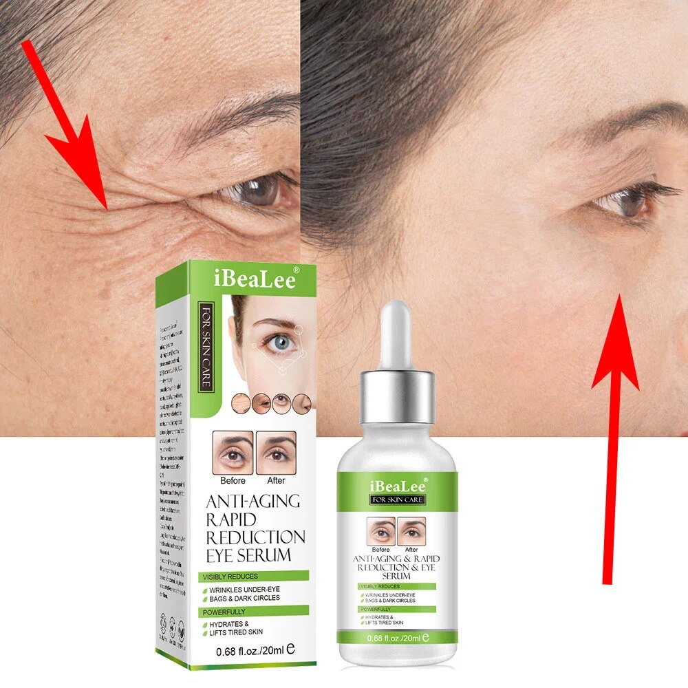 Suero para ojos antiarrugas, bolsas para ojos, eliminación de ojeras, esencia reafirmante, desvanecimiento, líneas finas, hidratante antienvejecimiento B_voghion.com