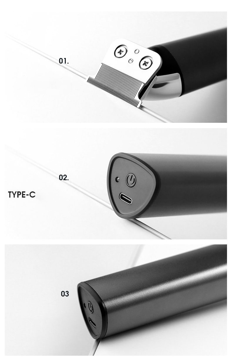 Cross border professional electric hair clippers, USB charging electric clippers, men's adult hair clippers_voghion.com