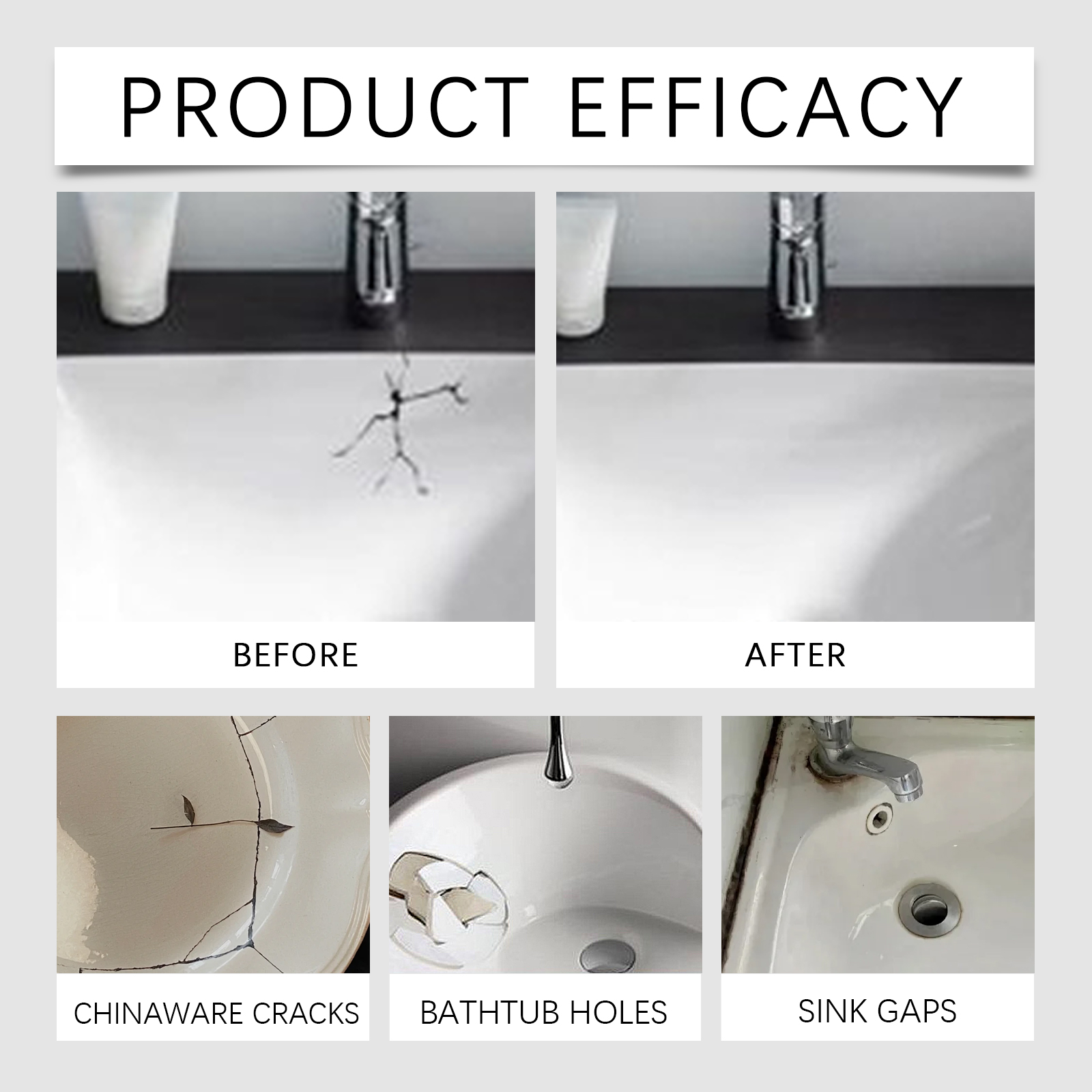 Jaysuing Tile Repair Ceramic Paste Toilet Marble Pit Glaze Repair Ceramic Tile Adhesive_voghion.com